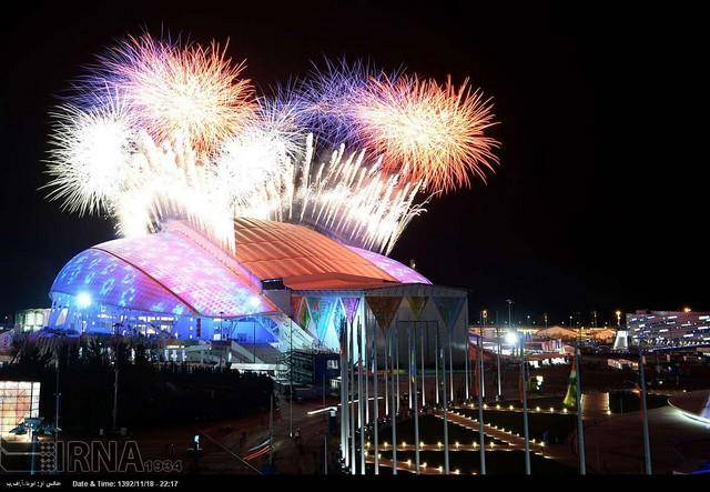 افتتاحیه المپیک زمستانی سوچی روسیه (عکس)