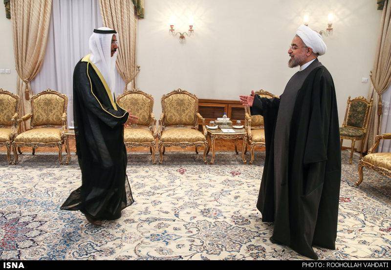 دیدار رییس مجلس امارات با روحانی
