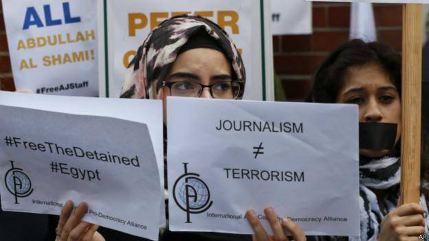 آزادی بیان در مصر، خاموش کردن صدای مخالفان