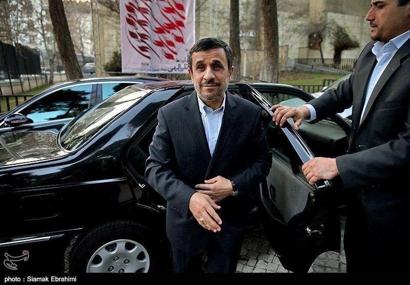 عکس/خودروی احمدی نژاد