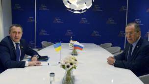 اولین دیدار وزرای خارجه روسیه و اوکراین از زمان بحران کریمه