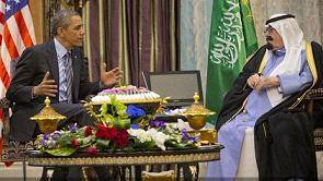 اوباما با پادشاه عربستان دیدار کرد