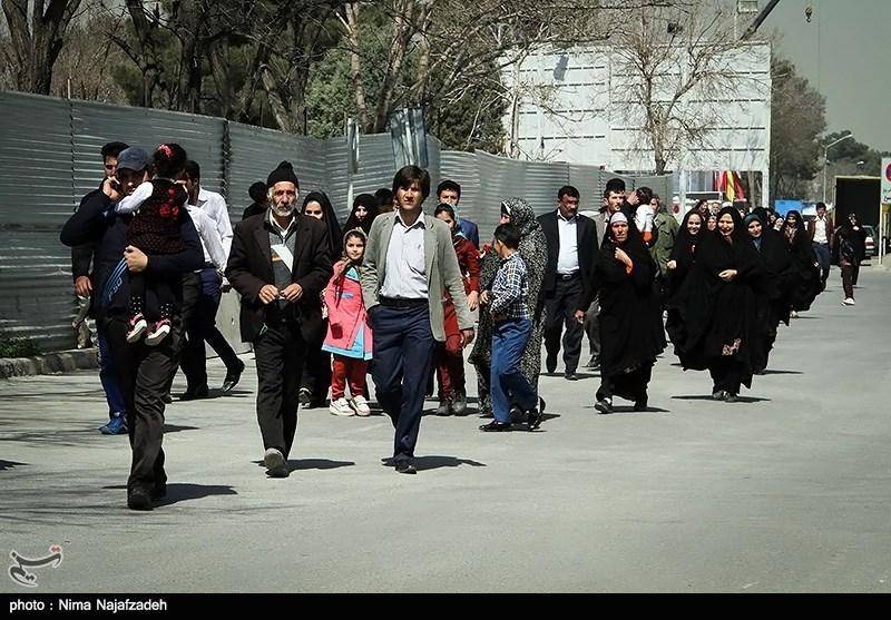 ورود مرزبانان آزاد شده به مشهد/تصاویر
