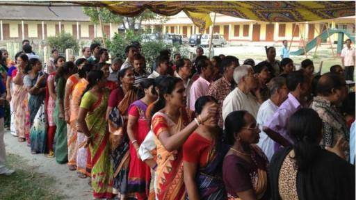 مهم‌ترین روز انتخابات هند در ۱۲ ایالت برگزار شد