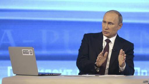 مردم کریمه سئوالات خود را از پوتین مطرح می‌کنند اوباما مسکو را از 'تحریک بیشتر' هواداران روسیه در اوکراین بر حذر داشت<dc:title />          