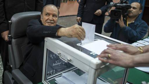 انتخابات ریاست جمهوری الجزایر برای انتخاب مجدد بوتفلیقه