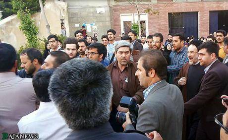 تجمع علیه محمد خاتمی در دانشگاه «شهید بهشتی»