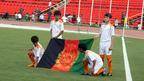 مسابقه فوتبال افغانستان و تاجیکستان به روایت تصویر