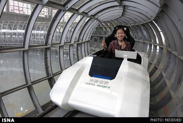 قطار ابرمغناطیسی چین/تصاویر