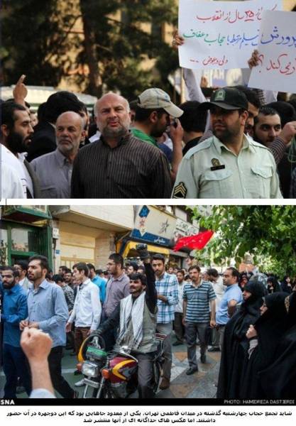 باز هم آقا دوربینی ها، از تجمع حجاب تا خاکسپاری محمدرضا لطفی! (تصاویر)