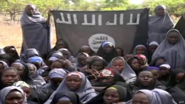 انتشار ویدیویی با تصاویر 'دختران ربوده شده' در نیجریه