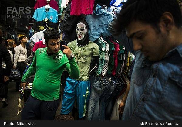 در گوشه کنار خیابان های تهران (تصویر)