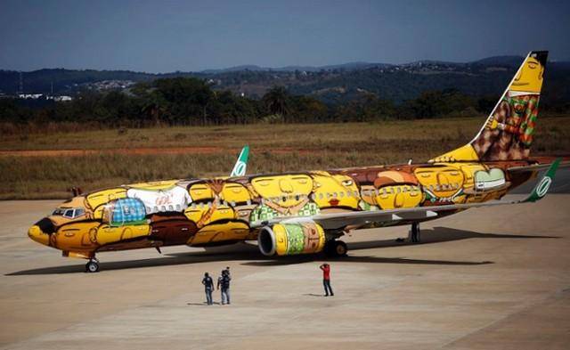 رونمایی از هواپیمای اختصاصی تیم ملی برزیل (+عکس)