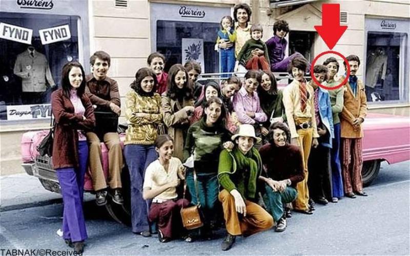 جوانی بن لادن کنار فامیلش در سوئد/عکس
