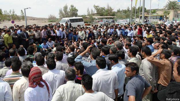 اعتصاب کارگران شرکت معدنی بافق یزد وارد بیستمین روز شد