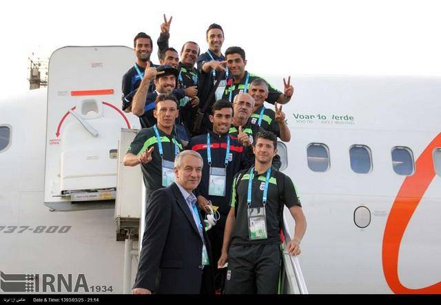 حاشیه هایی از تیم ملی فوتبال ایران در برزیل (عکس)