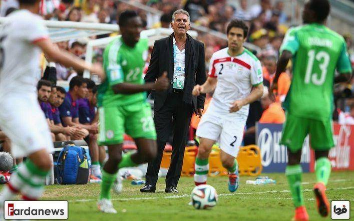 تصاویر(3): نیمه اول بازی ایران - نیجریه