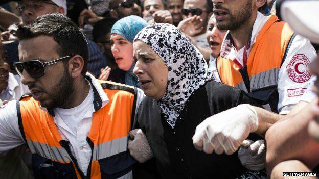 هزاران فلسطینی در تشییع جنازه نوجوان ربوده‌شده شرکت کردندحماس آماده برقراری آتش بس با اسرائیل است<dc:title />          