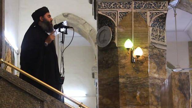 اولین ویدئوی رهبر داعش در عراق منتشر شد