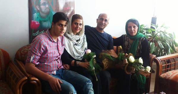 آزادی سيامک قادری روزنامه نگار سبز پس از ۴ سال حبس