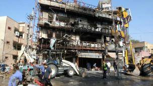 مرگ ۲۱ نفر در انفجار بمب در بغداد