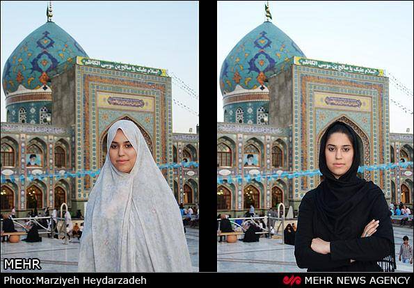 تصاویر/ تجربه زیبایی حجاب