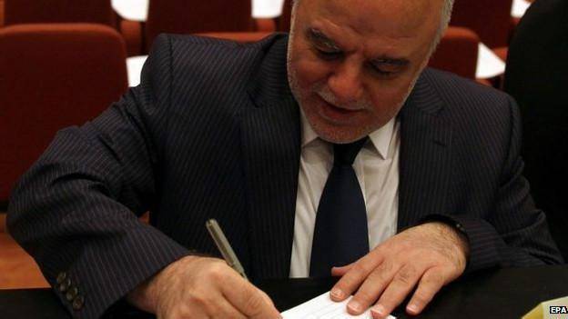 رئیس جمهور عراق حیدر عبادی را به عنوان نخست وزیر معرفی کرد