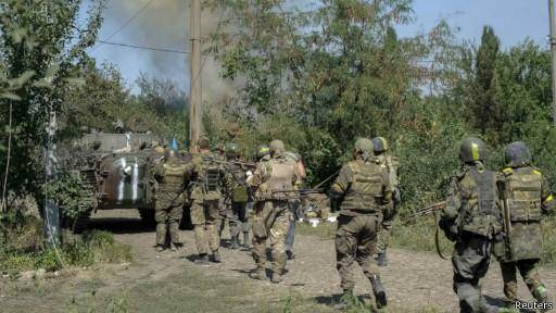 آلمان خواستار توضیح در مورد حضور نظامیان روسی در خاک اوکراین شدجنگ شدید در جنوب شرقی اوکراین<dc:title />          