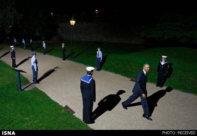 عکسی جالب از اوباما