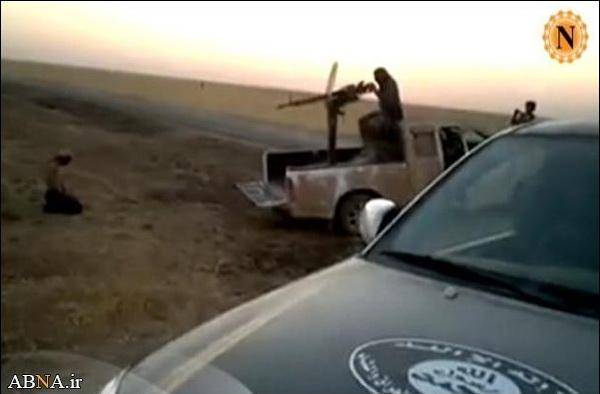 وحشیانه‌ترین شیوه اعدام داعش/عکس