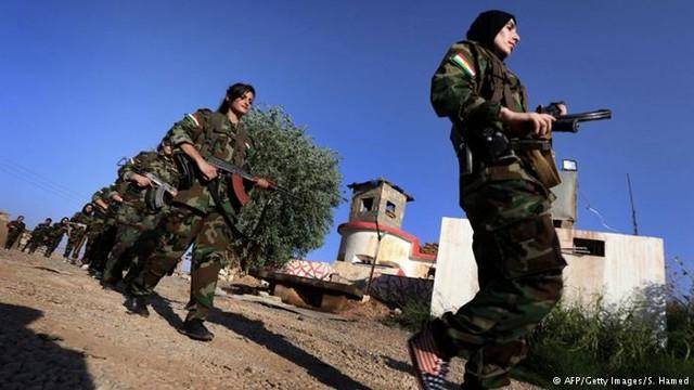 تصویری: دختران ایرانی و آموزش نظامی برای نبرد علیه داعش