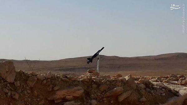 عکس/داعش موشک"خلافت1" را ساخت