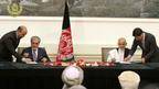 امضای موافقتنامه دولت وحدت ملی افغانستان