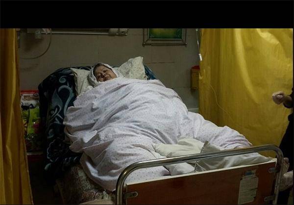 نجات چاق ترین زن ایرانی از مرگ