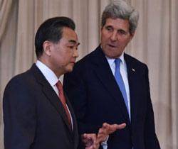 گفت‌وگوی وزرای خارجه آمریکا و چین درباره ایران