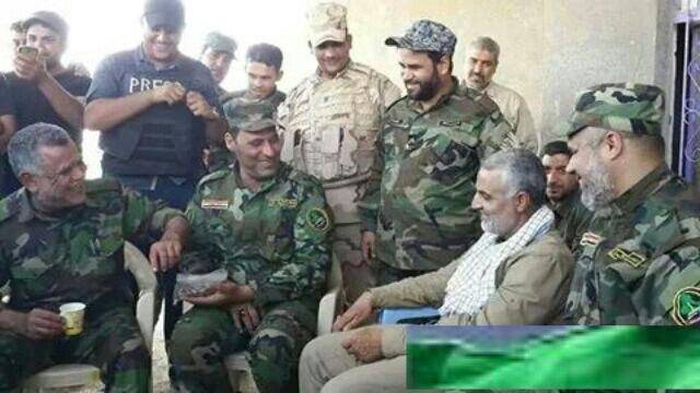 تازه‎ترین عکس از سردار سلیمانی در عراق
