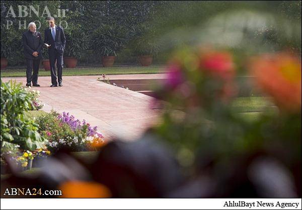 تشکر اوباما از هند بخاطر ایران/تصاویر