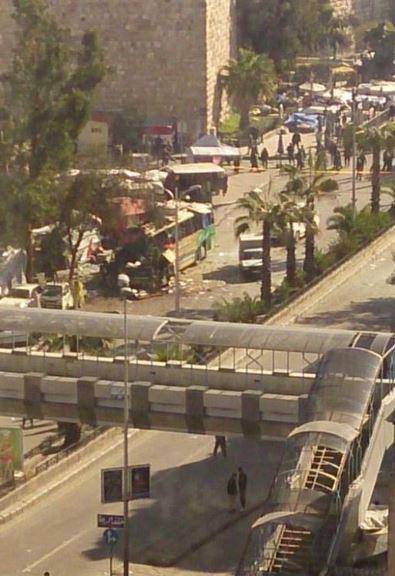 انفجار در مسیر زائران در دمشق/تصاویر