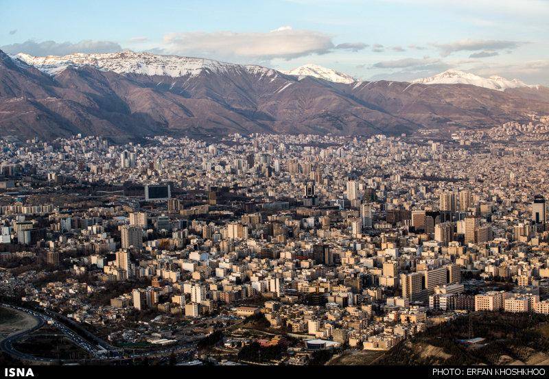 عکس / تصاویر هوایی از تهران