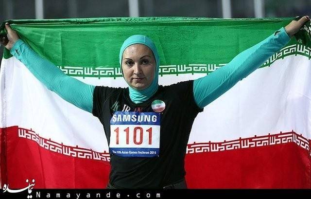 تاتسیانا ایلیوشچانکا ورزشکار زن بلاروسی الاصل که تبعه ایران دارد