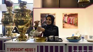 15:55 - چای و سماور ایرانی در نمایشگاه گردشگری آلمان +عکس