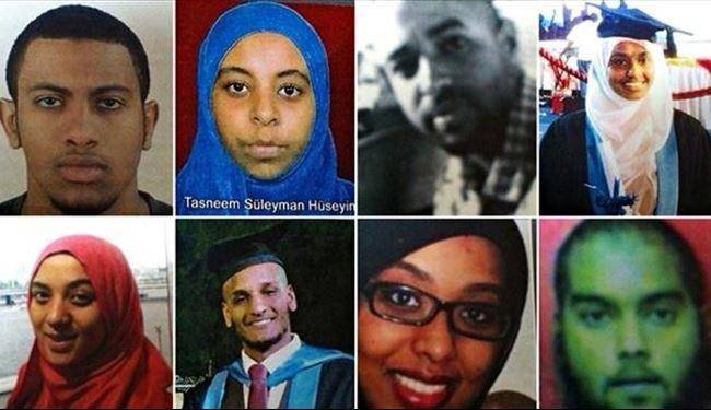 بازداشت 5دختر انگلیسی قبل ازپیوستن به داعش /عکس