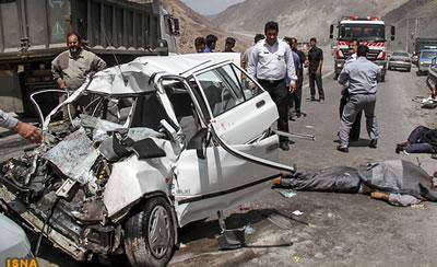 کشته‌شدن ۵۸ تن طی دو روز اول نوروز در جاده‌های ايران