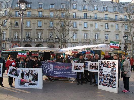 گزارش دومین گردهمایی پشتیبانی از نسرین ستوده و یارانش در پاریس