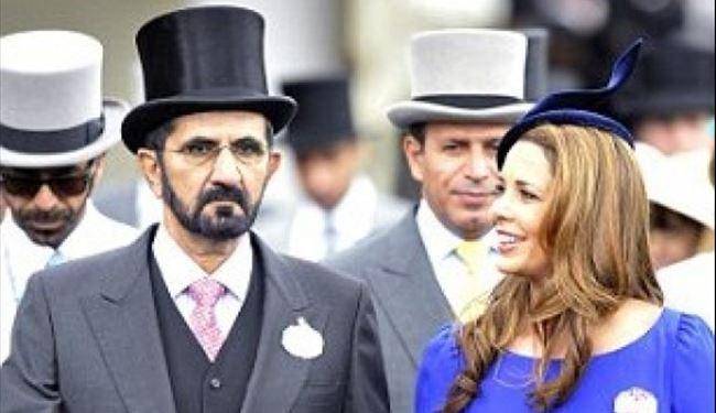 شمائل متفاوت حاکم دبی در لندن/عکس