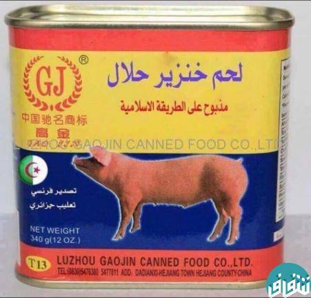 گوشت خوک حلال در الجزایر!!/عکس