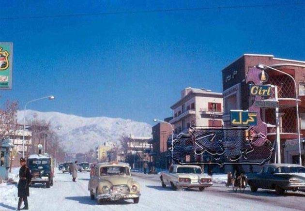 قدیمیترین عکس رنگی از تهران