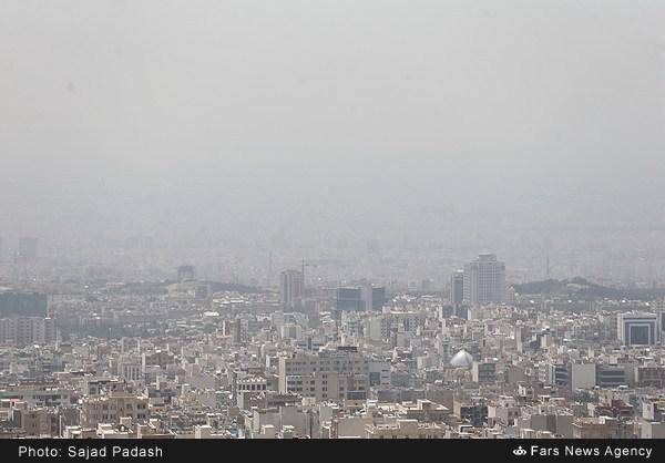 آسمان امروز تهران/تصاویر