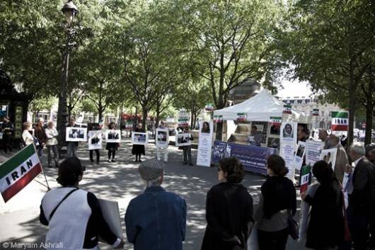 گزارش هشتمین گردهمایی پاریس در پشتیبانی از نسرین ستوده و یارانش