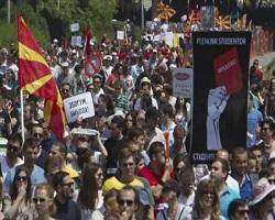 ده‌ها هزار شهروند مقدونیه خواستار برکناری نخست وزیر شدند
